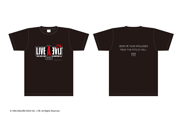 LIVE A LIVE A LIVE 2019 新宿編 ～25th Anniversary～ Tシャツ